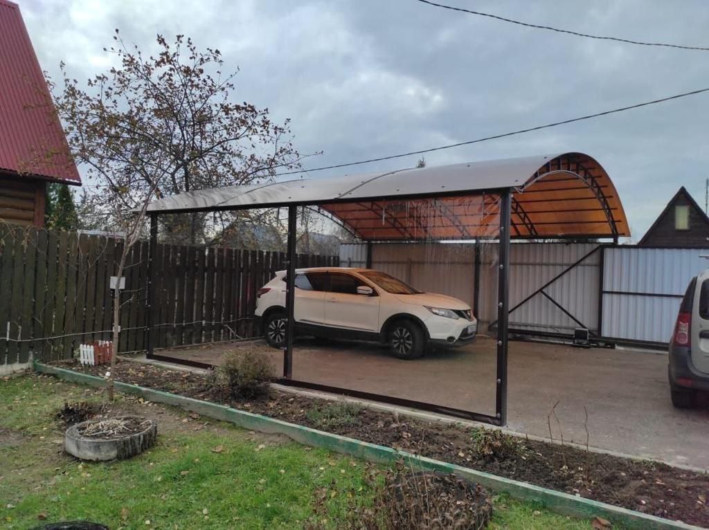 Прозрачные шторы ПВХ для навеса под автомобиль в городе Щелково